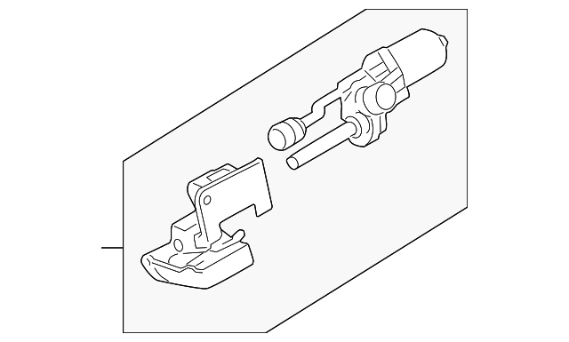 9L7Z-16A506-A Деталь FRONT BRACKET, RIGHT