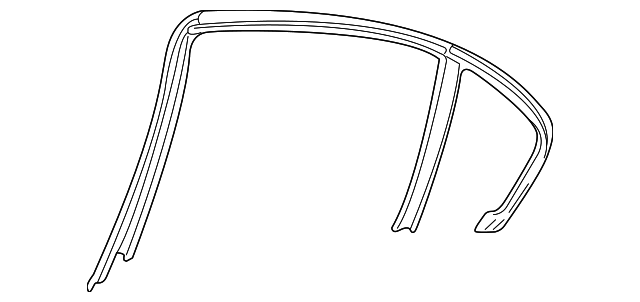 51-34-8-212-523 Деталь UPPER TRIM, LEFT