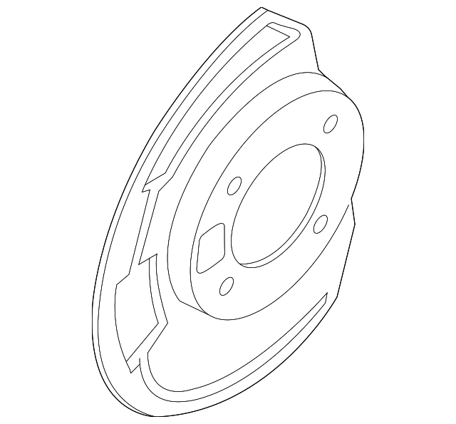 41151-1PA0C SPLASH SHIELD, RIGHT