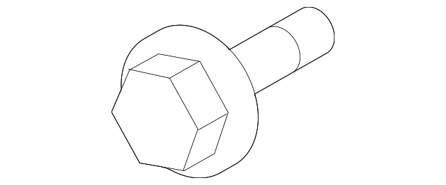 9XG12050X7 Деталь LATCH MOUNT BOLT
