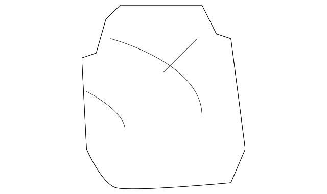 9XG0-58-93X0 Деталь BUMPER, RIGHT