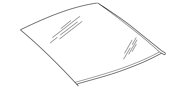 4575372AI Деталь BACK GLASS