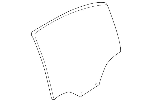 8450486Z10 Деталь MOVEABLE GLASS, LEFT