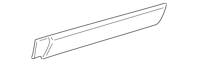 87721-26900 Деталь BODY SIDE MLDG, LEFT