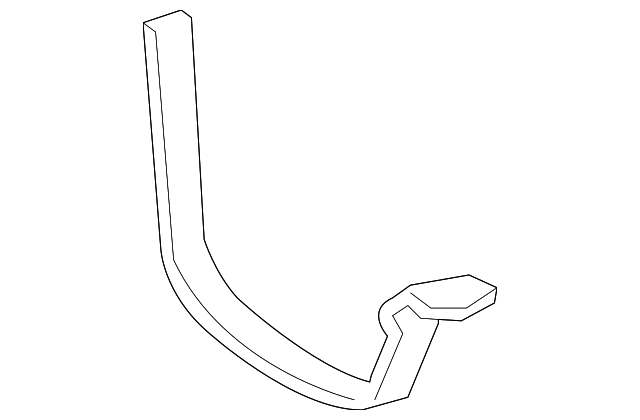 77602-60120 TANK STRAP, LEFT