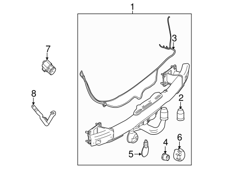 C300 TRAILER HITCH COMPONENTS