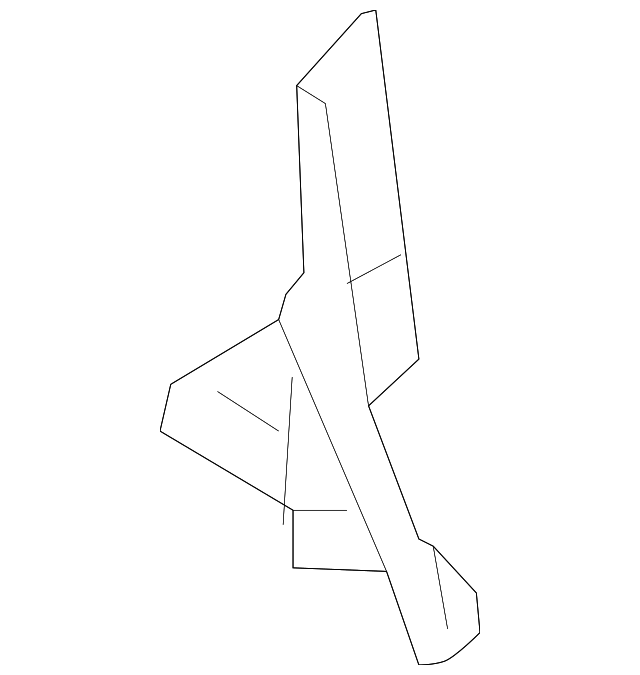 51575SC0309P Деталь REAR EXTN, LEFT