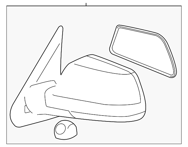 87910-0C271-E2 Деталь MIRROR ASSY, RIGHT