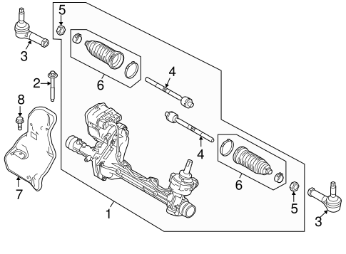 Explorer STEERING GEAR & LINKAGE