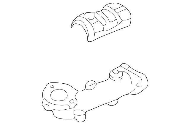 FP30-40-500A Деталь FRONT PIPE
