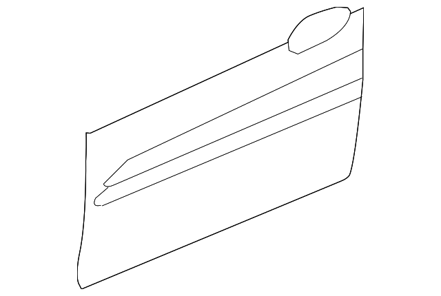 76111-3E111 OUTER PANEL, LEFT