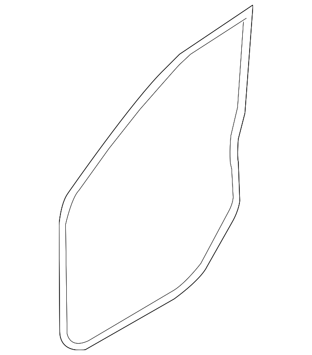 82130-3E001 DOOR W'STRIP, LEFT