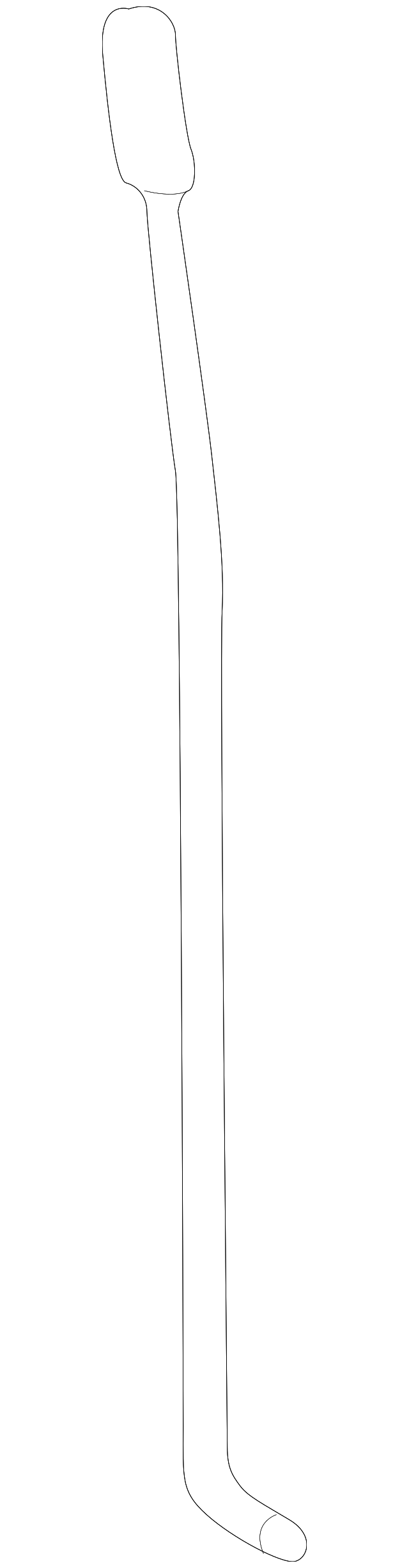 51-21-8-402-543 LOCK ROD, LEFT
