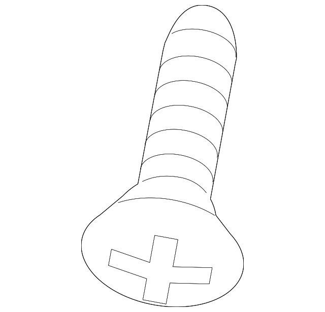 91039AJ500 Деталь SIGNAL LENS SCREW, LEFT