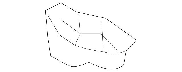 MH002-68865 LOWER TRIM PANEL RETAINER