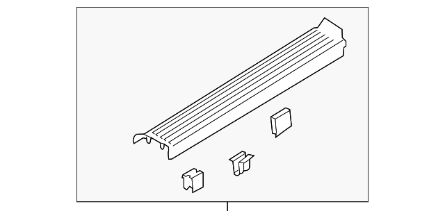 85875-4D001DP SCUFF PLATE