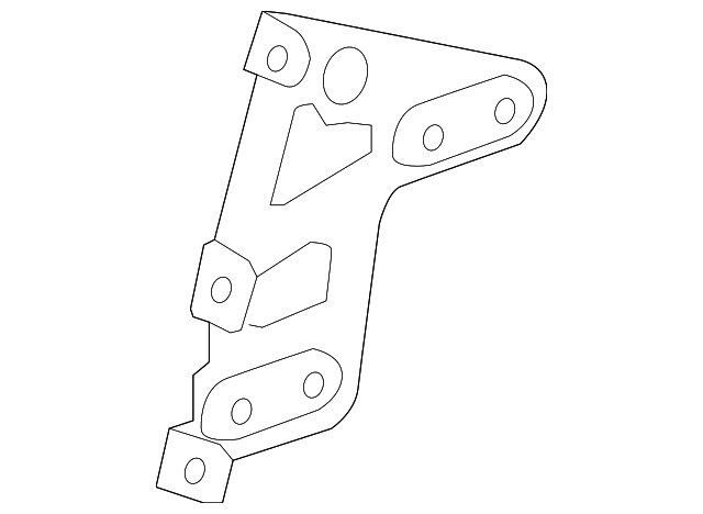 39811-SJC-A41 Деталь BRACKET, R. NAVIGATION