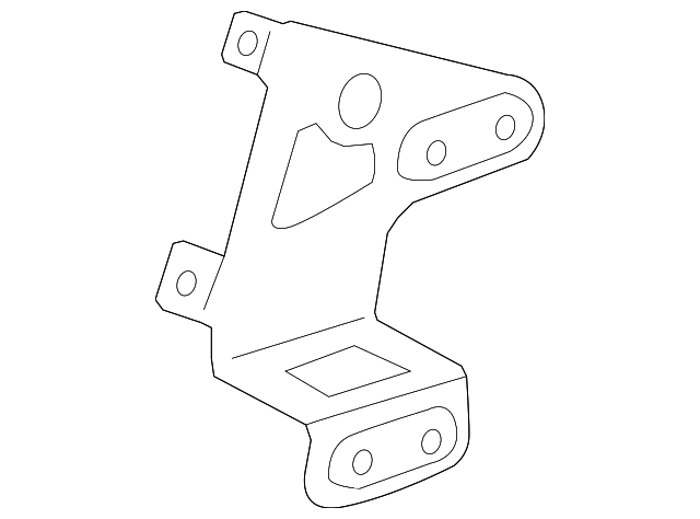 39861-SJC-A41 Деталь BRACKET, L. NAVIGATION