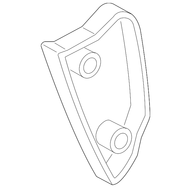 8R0-945-425-A Деталь COVER, LEFT