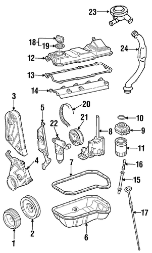 Cabrio ENGINE PARTS