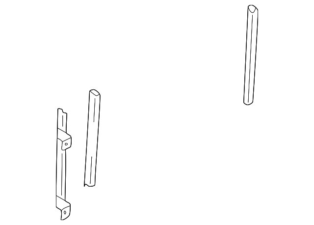 82510-26000 Деталь RUN CHANNEL, LEFT