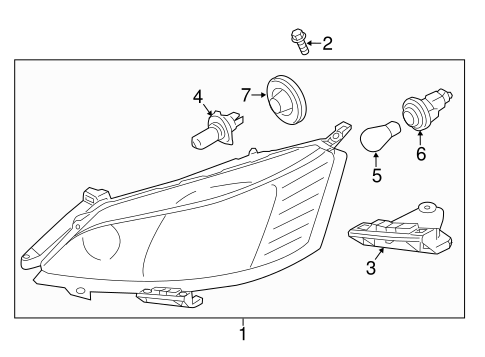 City Express HEADLAMP COMPONENTS
