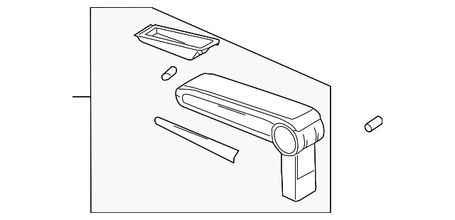 3D0-864-207-E-2K7 Деталь ARMREST ASSY