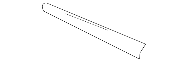 3D0-864-358-2ZZ Деталь ARMREST BEZEL, RIGHT