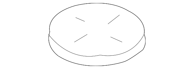 3D0-858-335-A-1SG Деталь TRIM COVER, LEFT