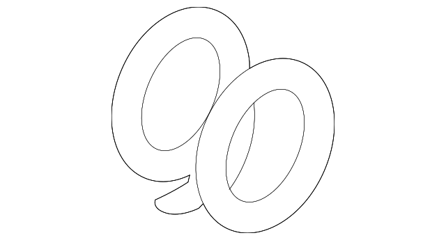 1226A003 Деталь OIL OUTLET TUBE LOWER SEAL