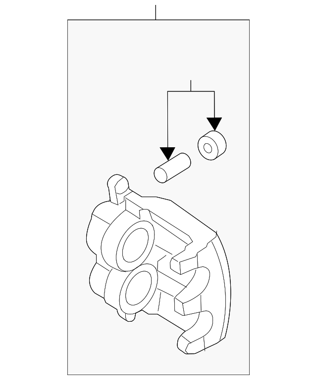 AC3Z-2552-A CALIPER, RIGHT
