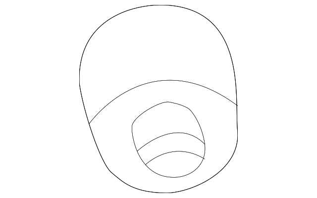 48725-42011 Деталь TRAILING ARM BUSHING, LEFT