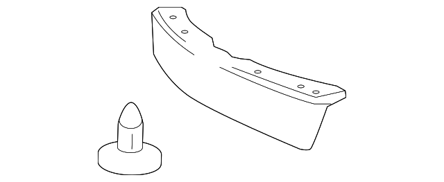 22988545 Деталь LOWER DEFLECTOR