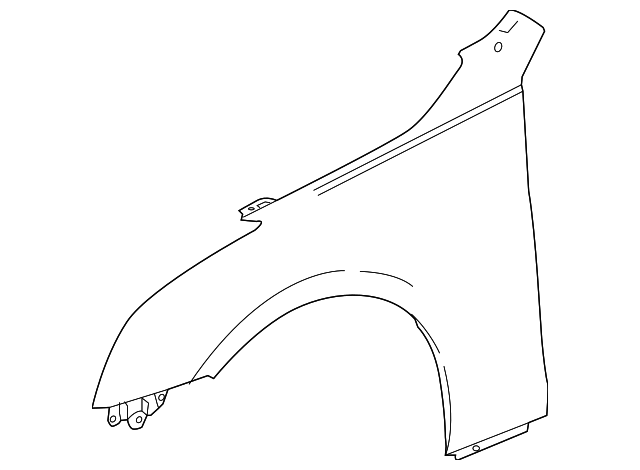 23323337 Деталь FENDER, RIGHT