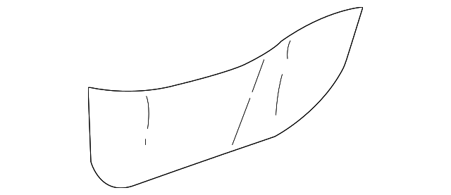 15766291 Деталь TRIM PANEL, LEFT