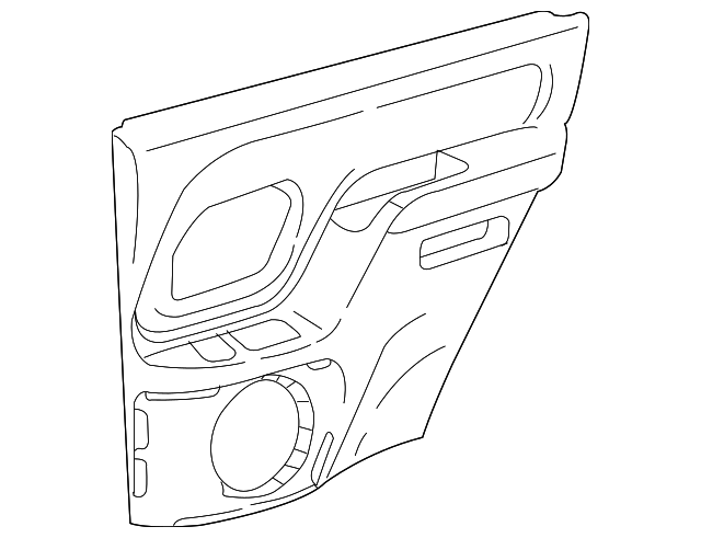 15152074 Деталь ARMREST, RIGHT