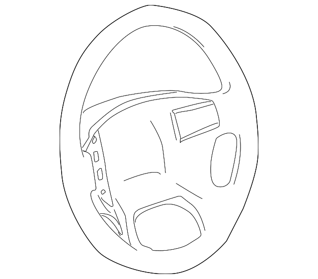 16867094 STEERING WHEEL