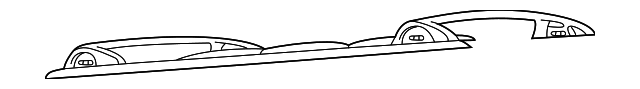 PT278-89001-01 Деталь ROOF RACK