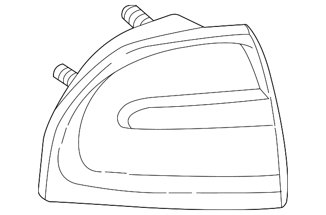 16525982 Деталь TAIL LAMP ASSY, RIGHT