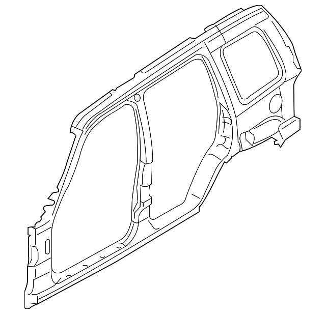 55360723AA Деталь UNISIDE PANEL, LEFT