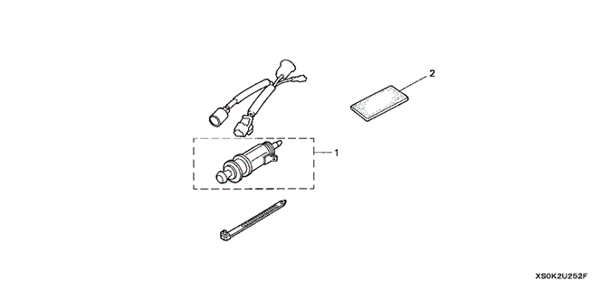 ACCESSORIES/CIGARETTE LIGHTER (1) for 2004 Honda PILOT #1