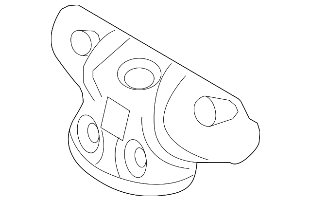28525-3C750 HEAT SHIELD, RIGHT