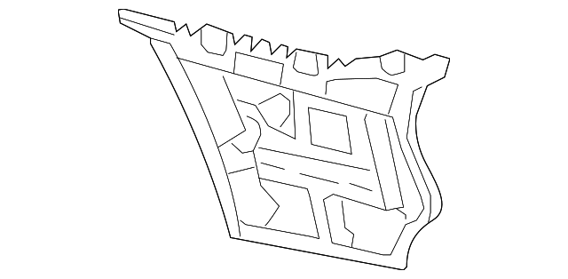 51-12-7-260-464 Деталь OUTER SUPPORT, RIGHT