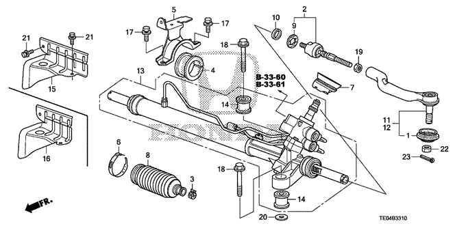 ACCORD COUPE P.S. GEAR BOX
