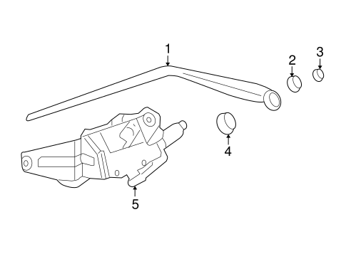 Equinox WIPER & WASHER COMPONENTS 2