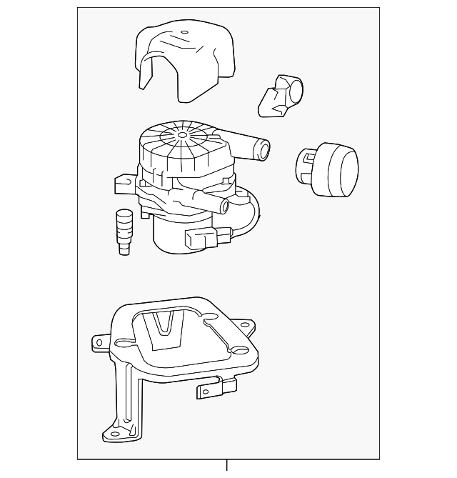 17600-0C040 AIR PUMP