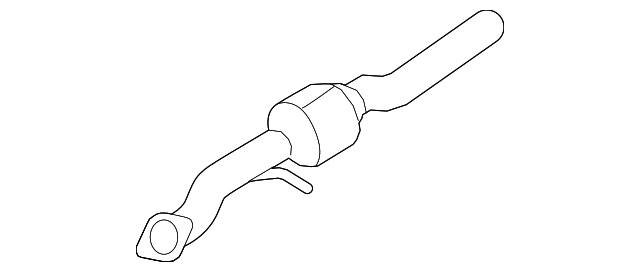 18-30-7-576-342 CONVERTER & PIPE, LEFT