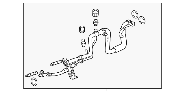 23111444 REAR AC TUBE