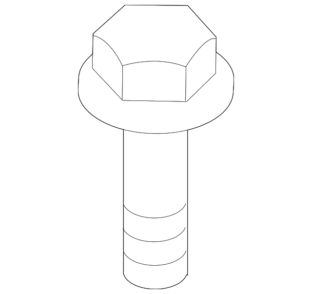 6104565AA Деталь FRONT BRACKET BOLT