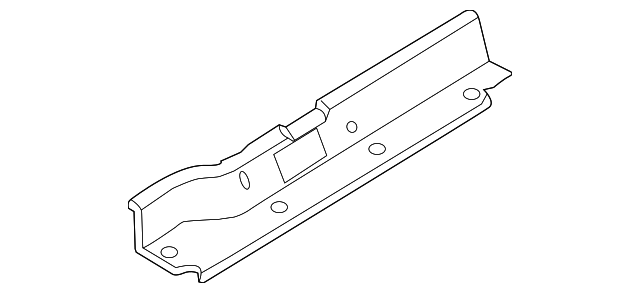 7B0-817-557-A Деталь SIDE RAIL, LEFT